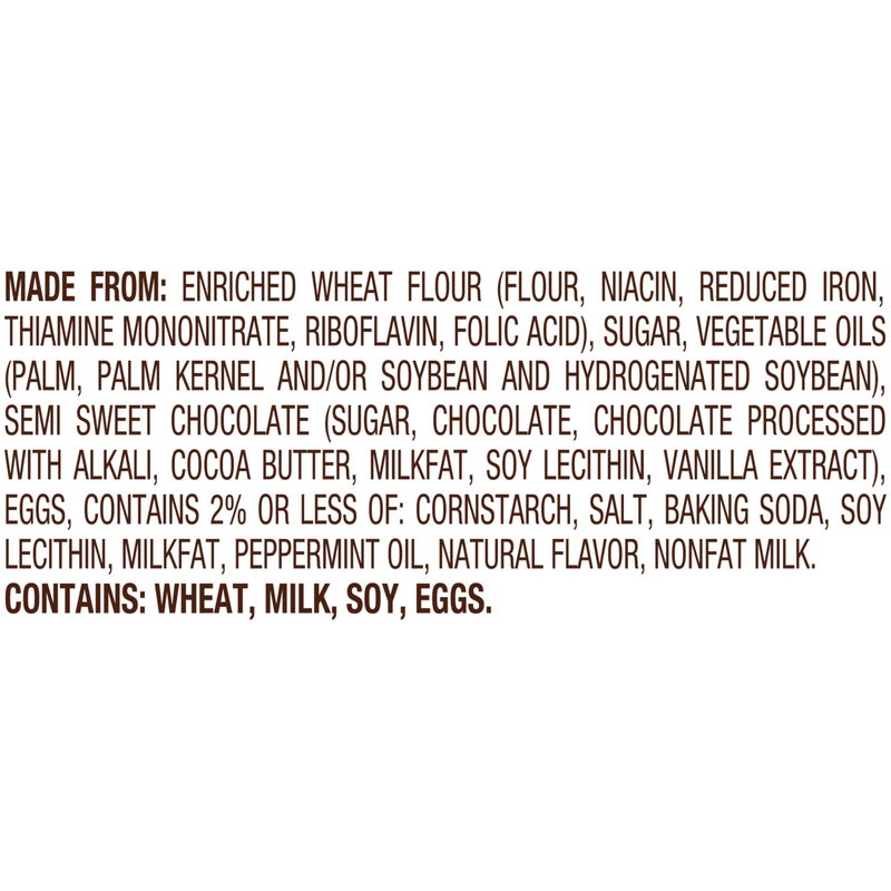 Pepperidge Farm Milano Mint Chocolate Cookies, 7 OZ Bag (15 Cookies) - Image 3